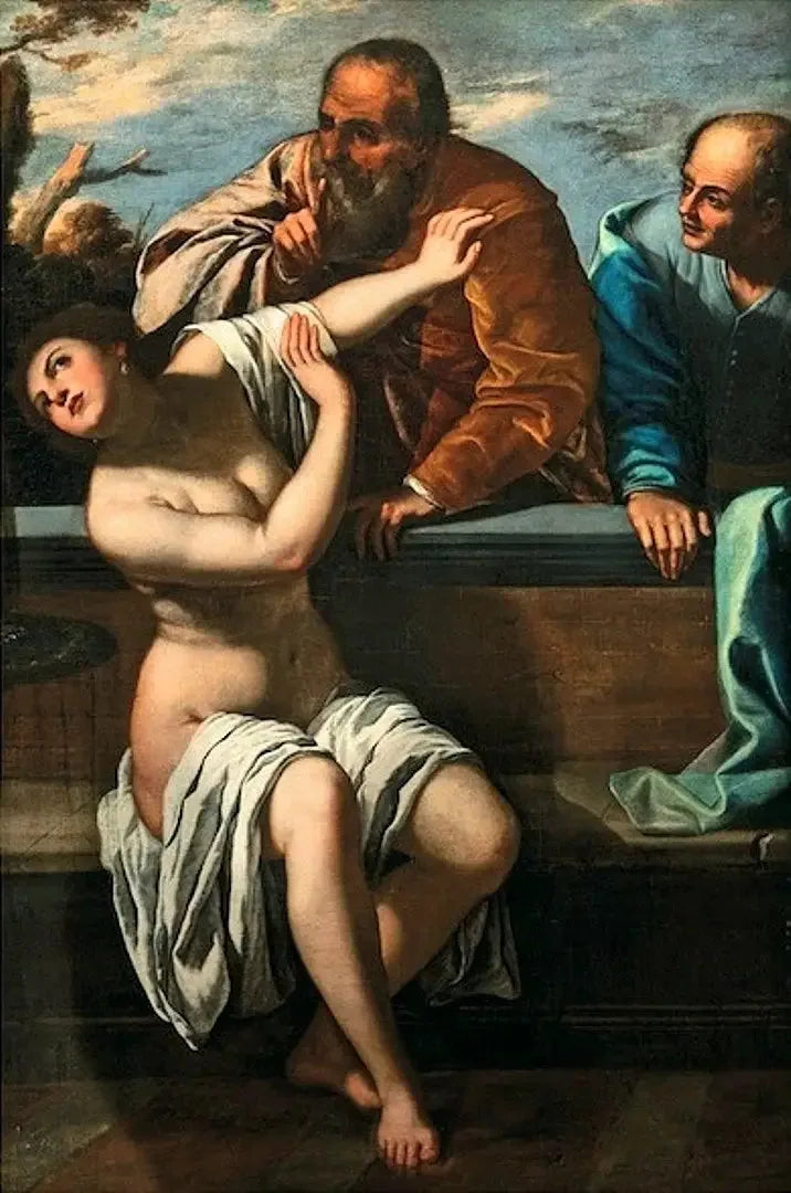 Suzanne y los ancianos - Artemisia Gentileschi