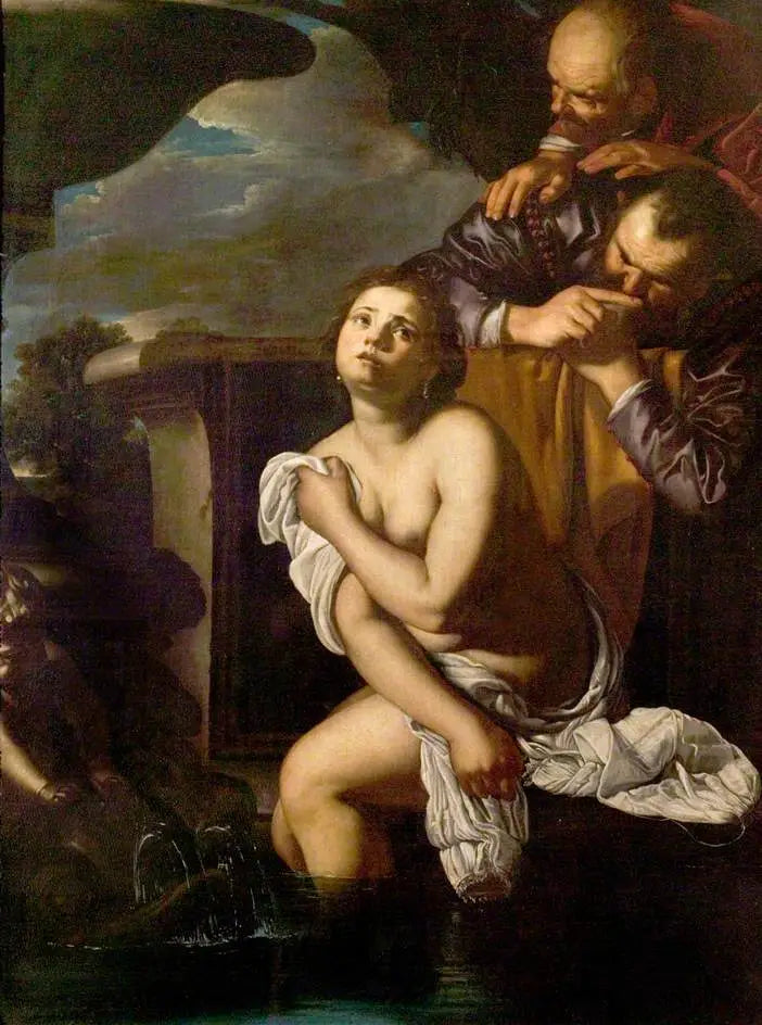 Suzanne y los ancianos - Artemisia Gentileschi