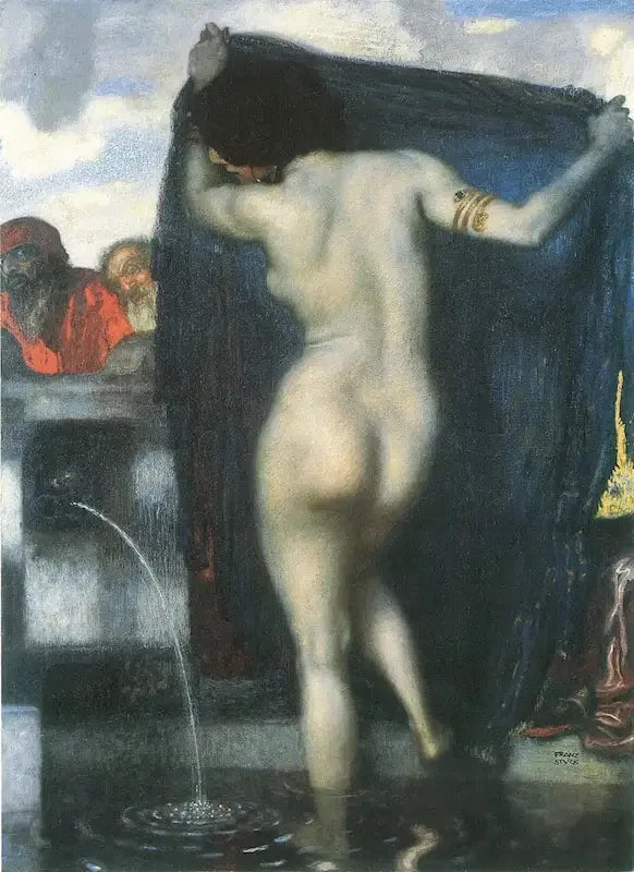 Suzanne y los Ancianos - Franz Von Stuck