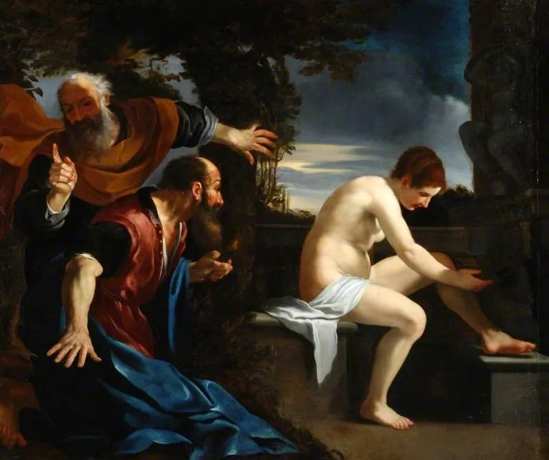 Suzanne y los ancianos - Guercino