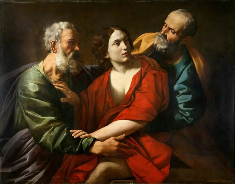 Suzanne y los ancianos - Guido Reni