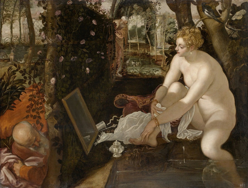 Suzanne y los ancianos - Jacopo Tintoretto