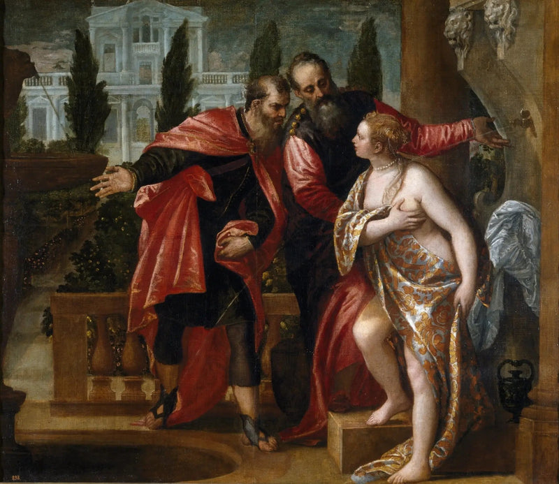 Suzanne y los ancianos - Paul Véronèse