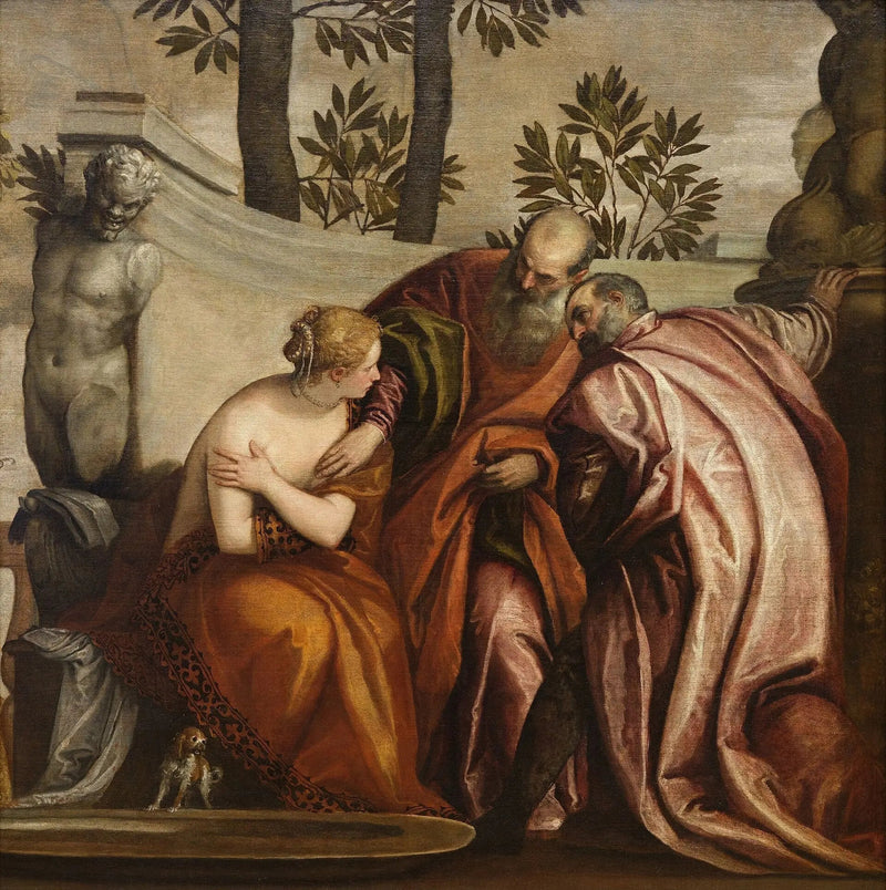 Suzanne y los Ancianos - Paolo Veronese