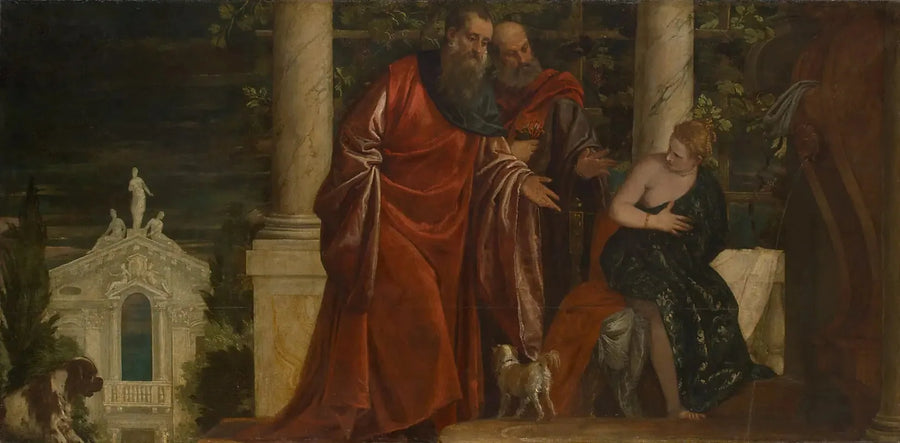 Suzanne y los ancianos - Paolo Veronese