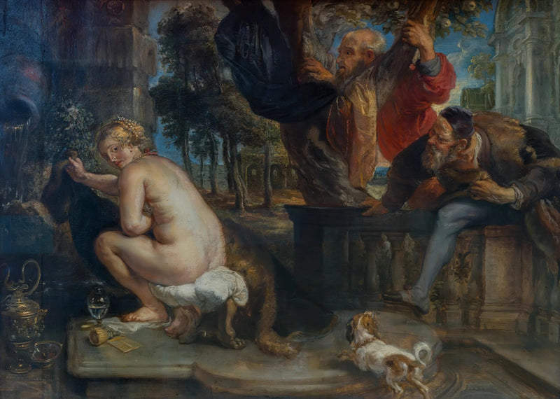 Suzanne y los ancianos - Peter Paul Rubens