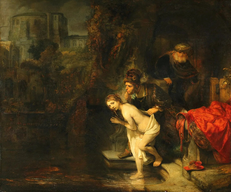 Suzanne y los Viejos - Rembrandt