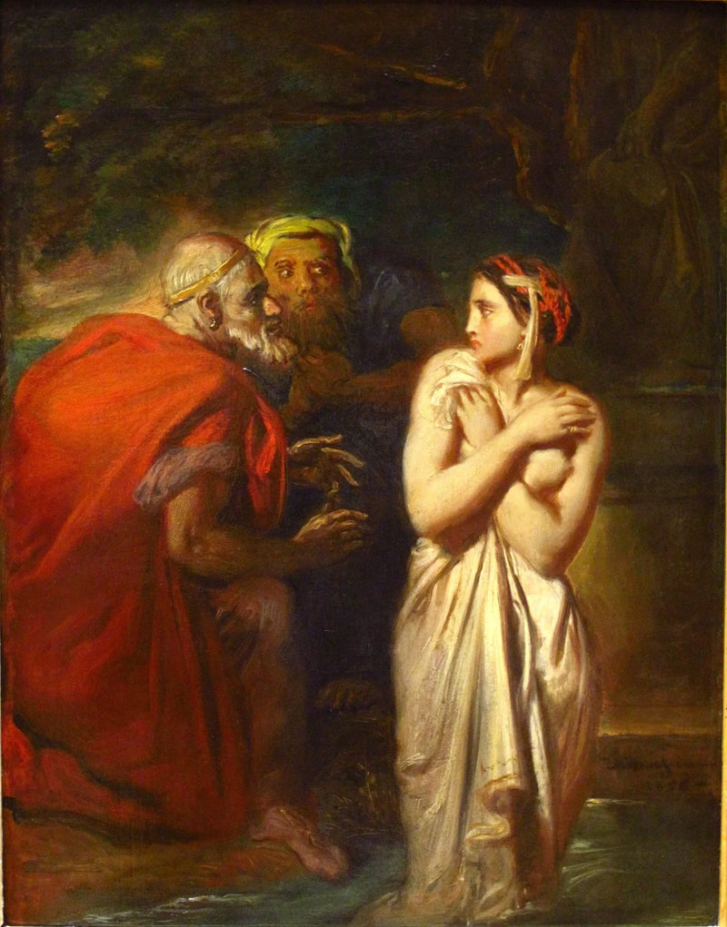 Suzanne y los Ancianos - Théodore Chassériau