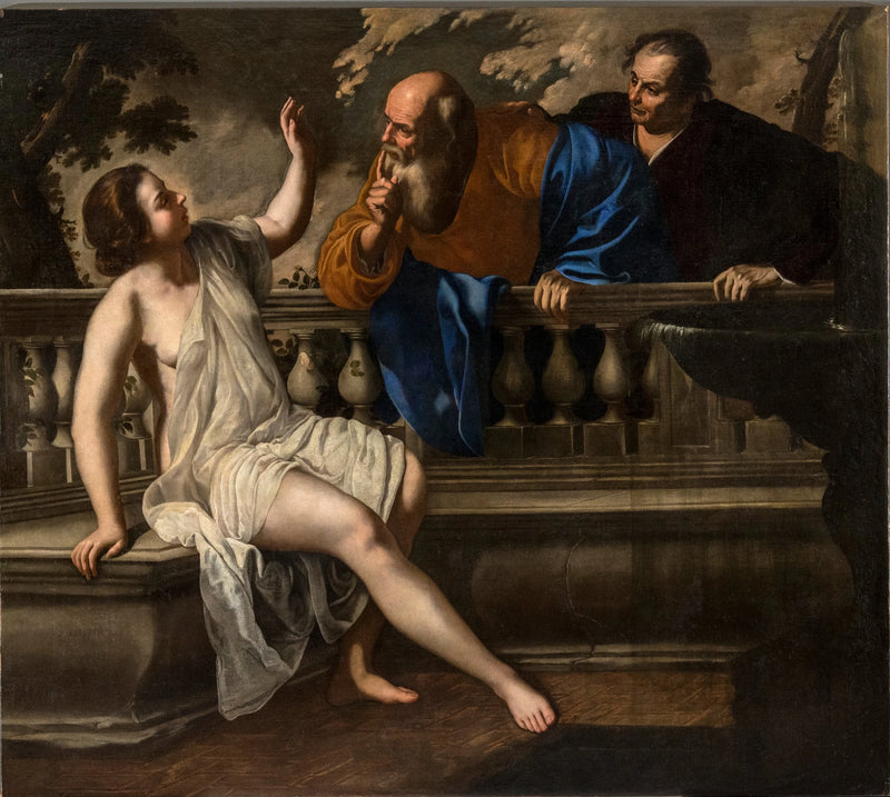 Suzanne y los ancianos - Artemisia Gentileschi