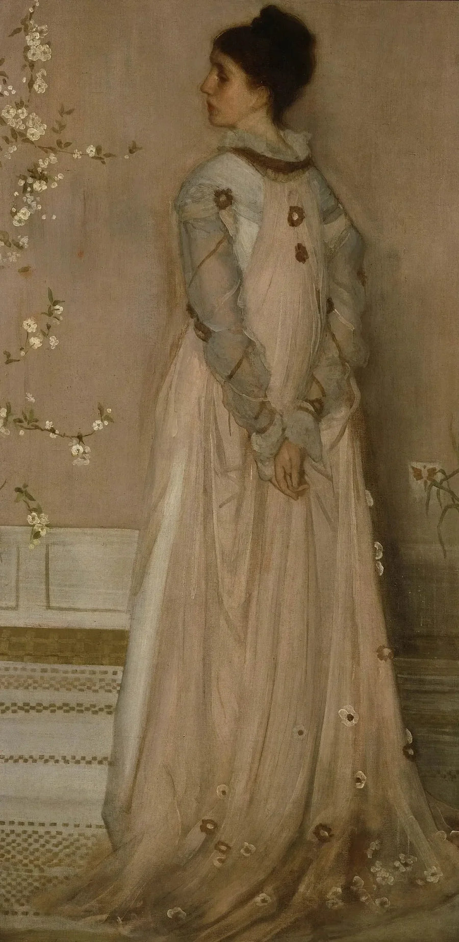 Sinfonía en color silla y rosa - James Abbott McNeill Whistler