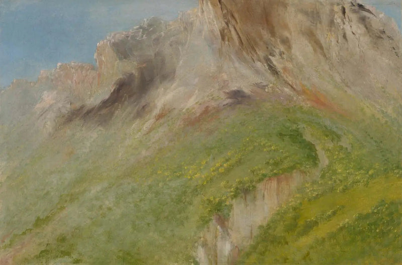 Ta-wa-que-nah, o la montaña Rocheuse, cerca del pueblo comanche - George Catlin