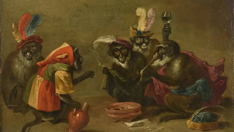 Taberna de monos - David Teniers el Joven