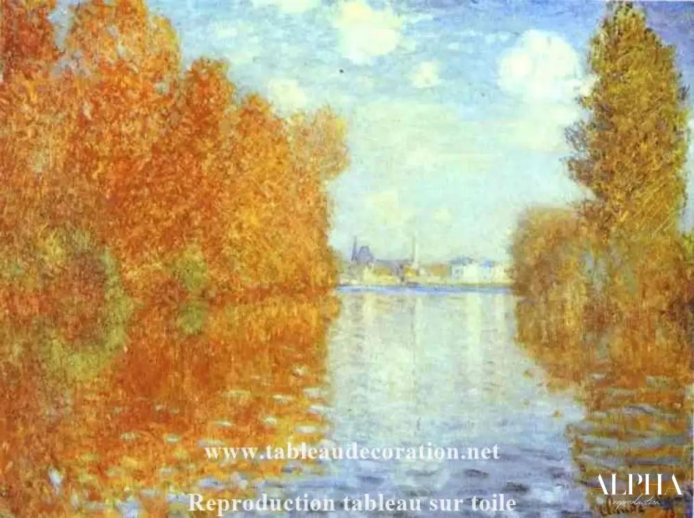 Tableau automne - Monet - Reproductions de tableaux et peintures haut de gamme