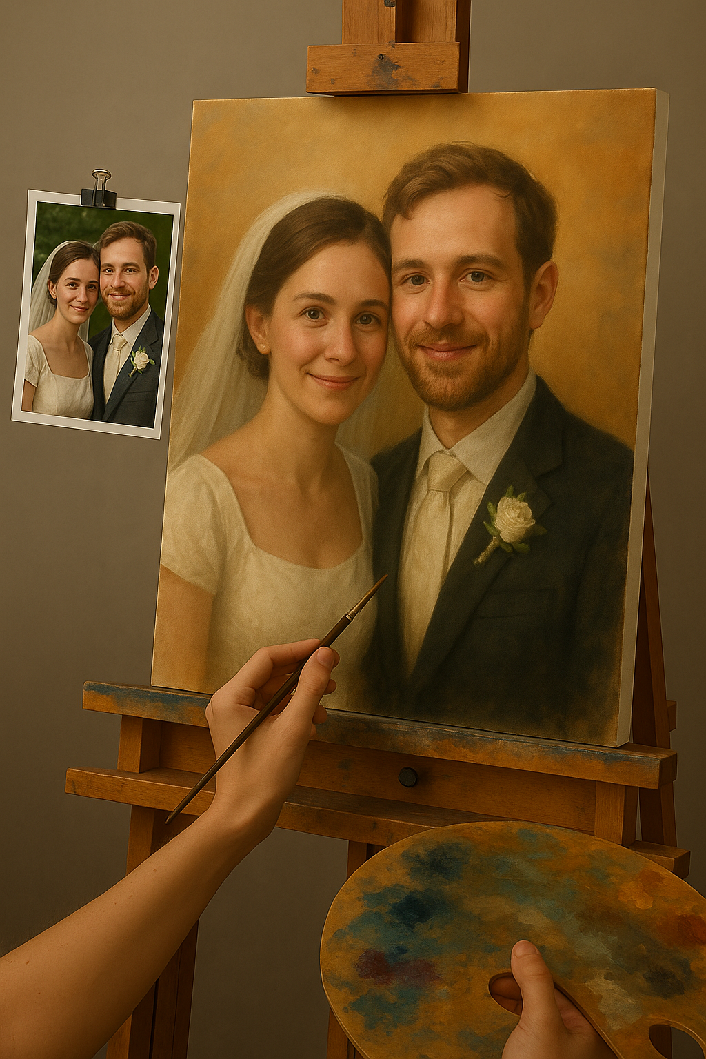 💍 Tableau de Mariage Personnalisable - Alpha Reproduction