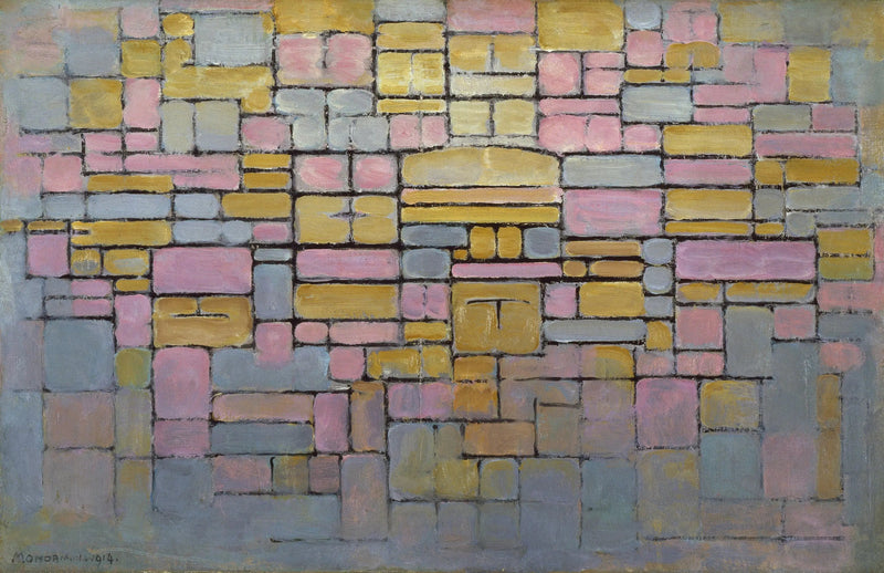 Cuadro n° 2 / Composición n° V - Piet Mondrian