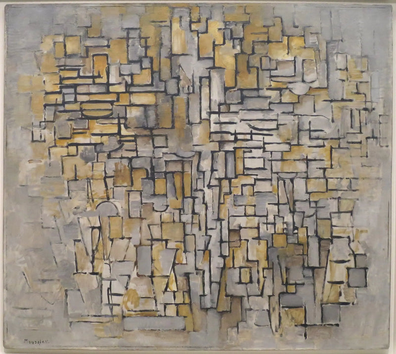 Cuadro n° 2/Composición n° VII - Piet Mondrian
