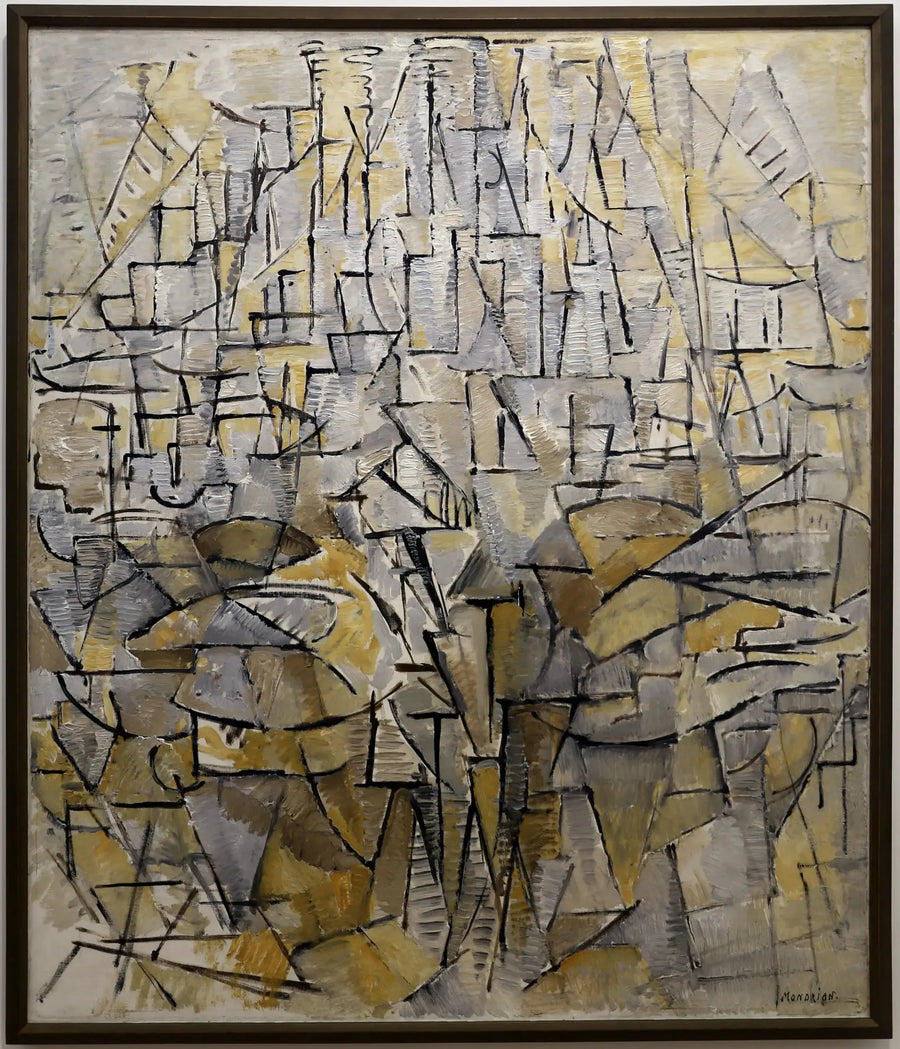 cuadro n° 4 - Piet Mondrian