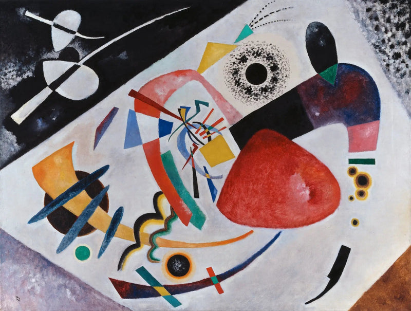 Mancha roja II - Vassily Kandinsky
