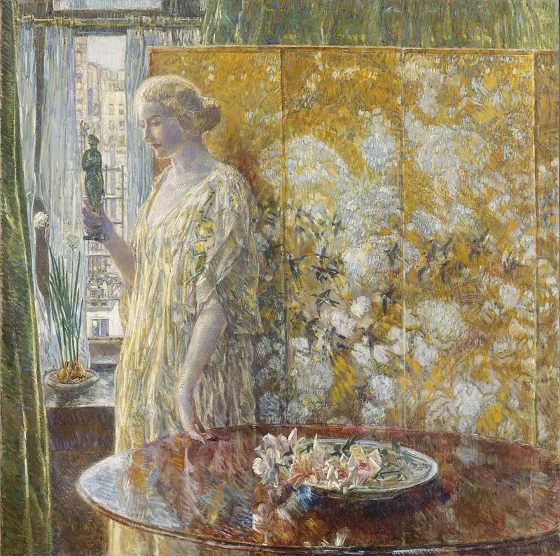 Tanagra (Les Bâtisseurs, Nueva York) - Childe Hassam