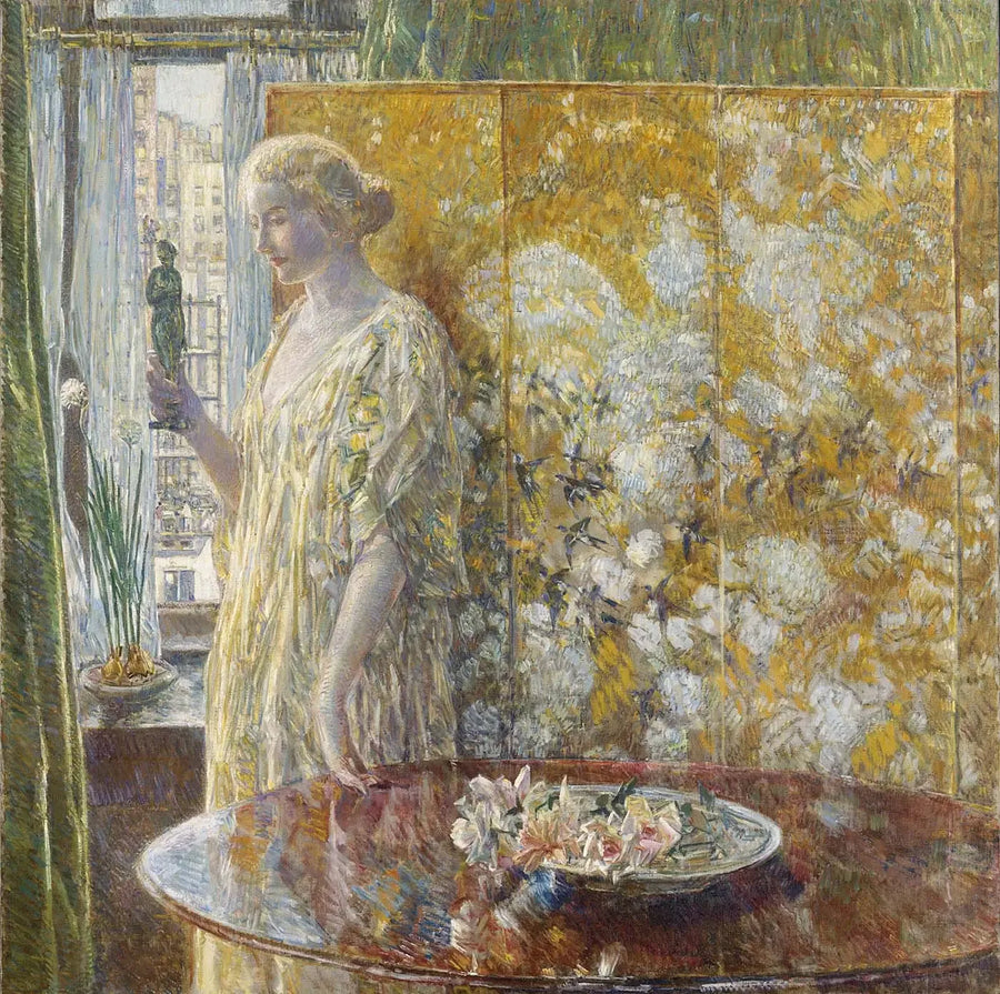Tanagra (Les Bâtisseurs, Nueva York) - Childe Hassam
