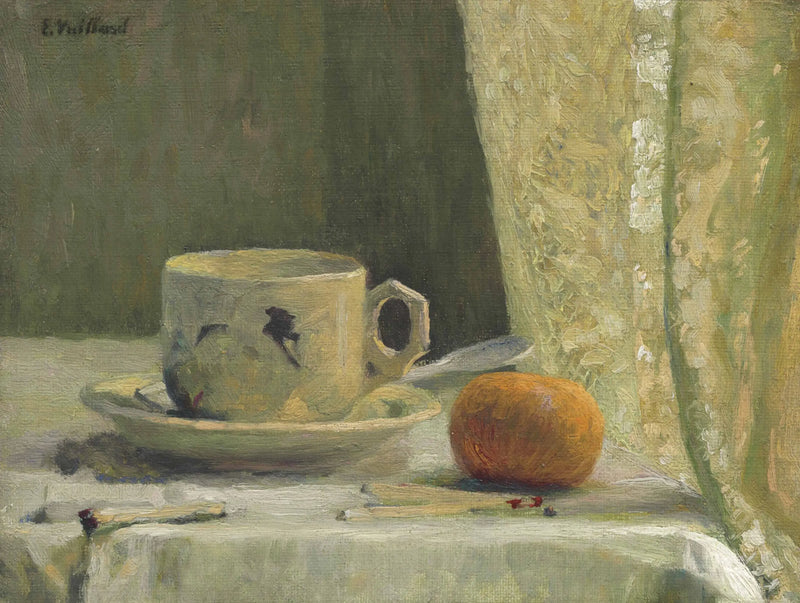 Taza y mandarina - Édouard Vuillard