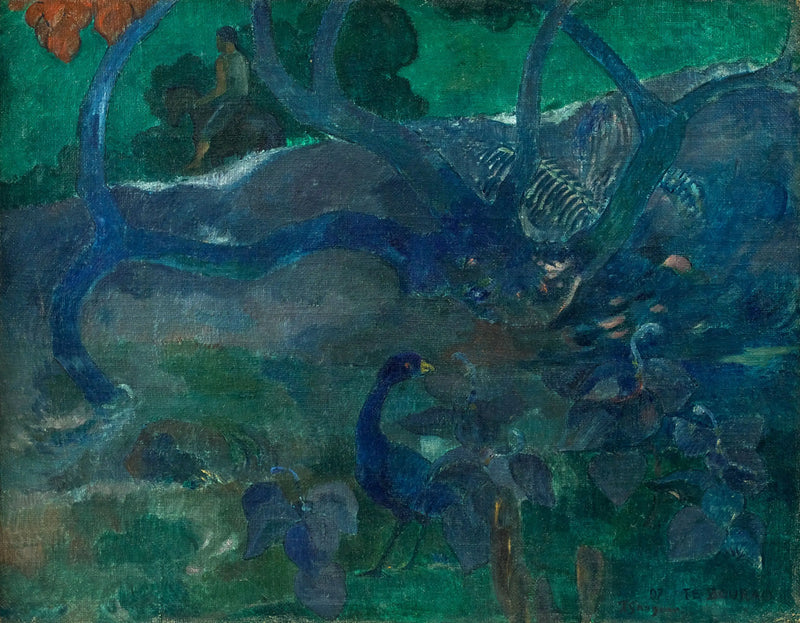 Te Bourao II - Paul Gauguin