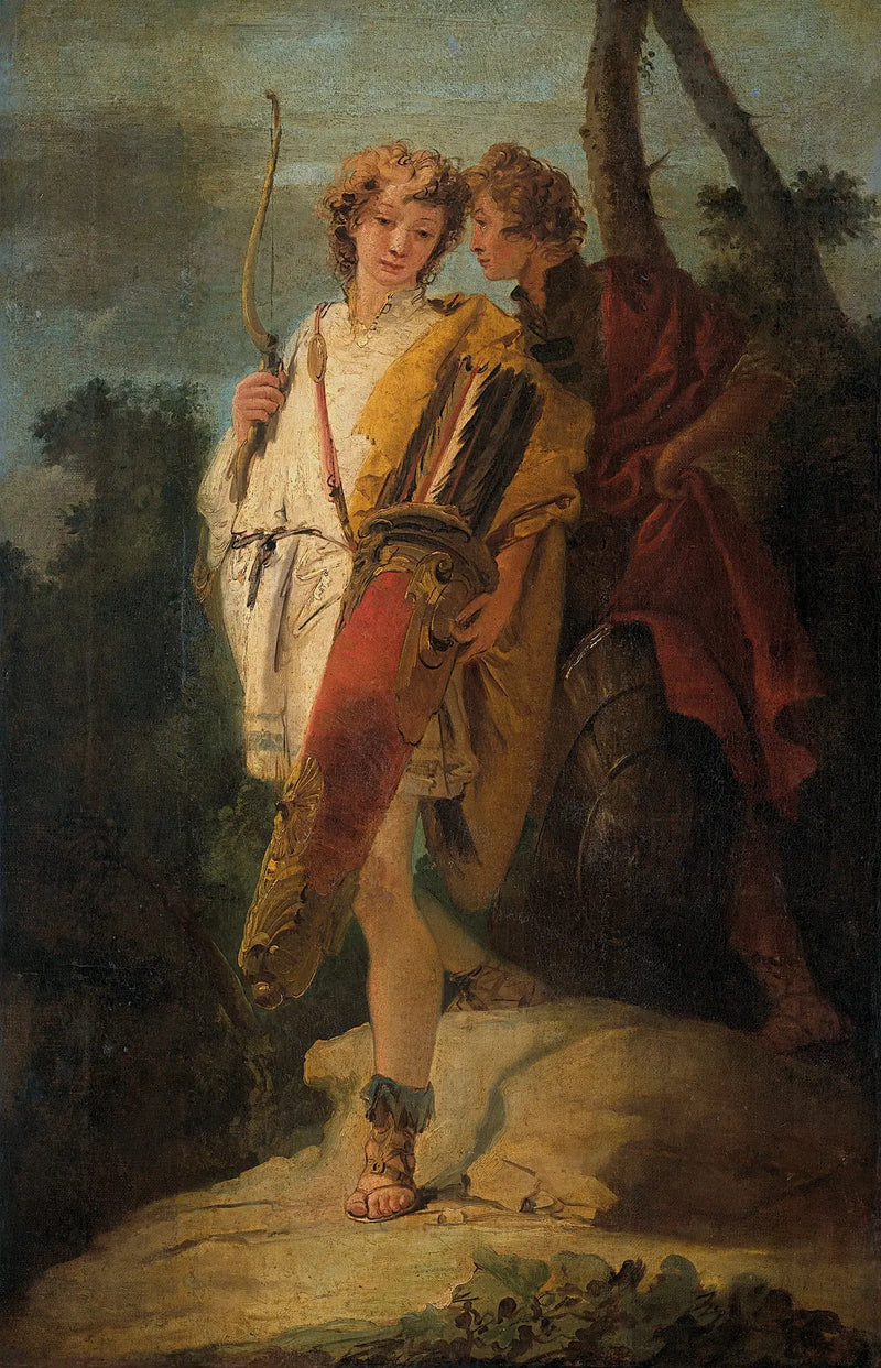 Telémaco y Mentor - Giovanni Battista Tiepolo