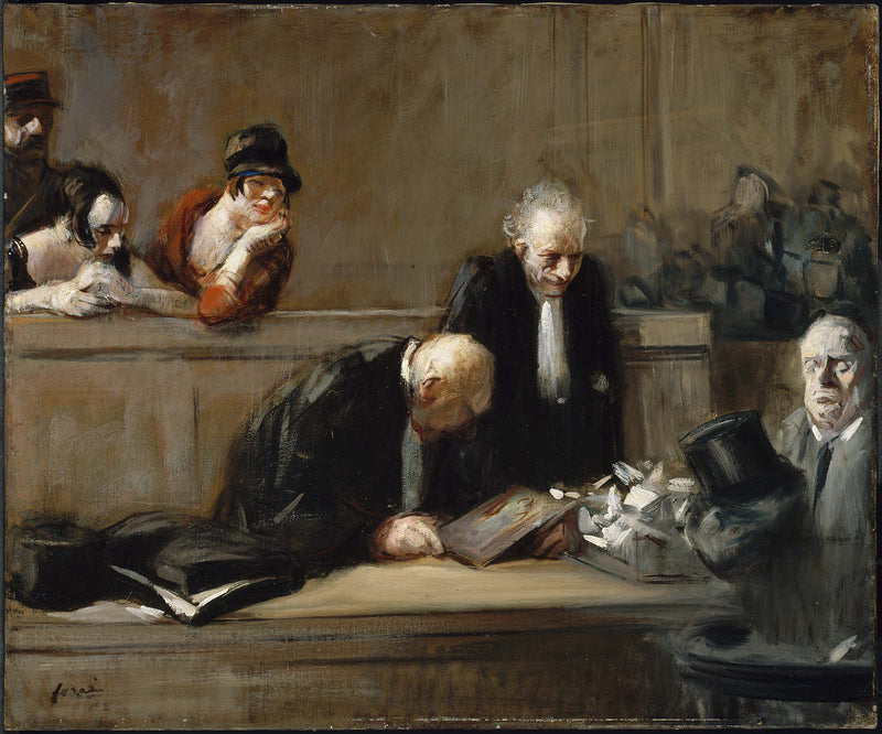 Testigo desorientado - Jean-Louis Forain