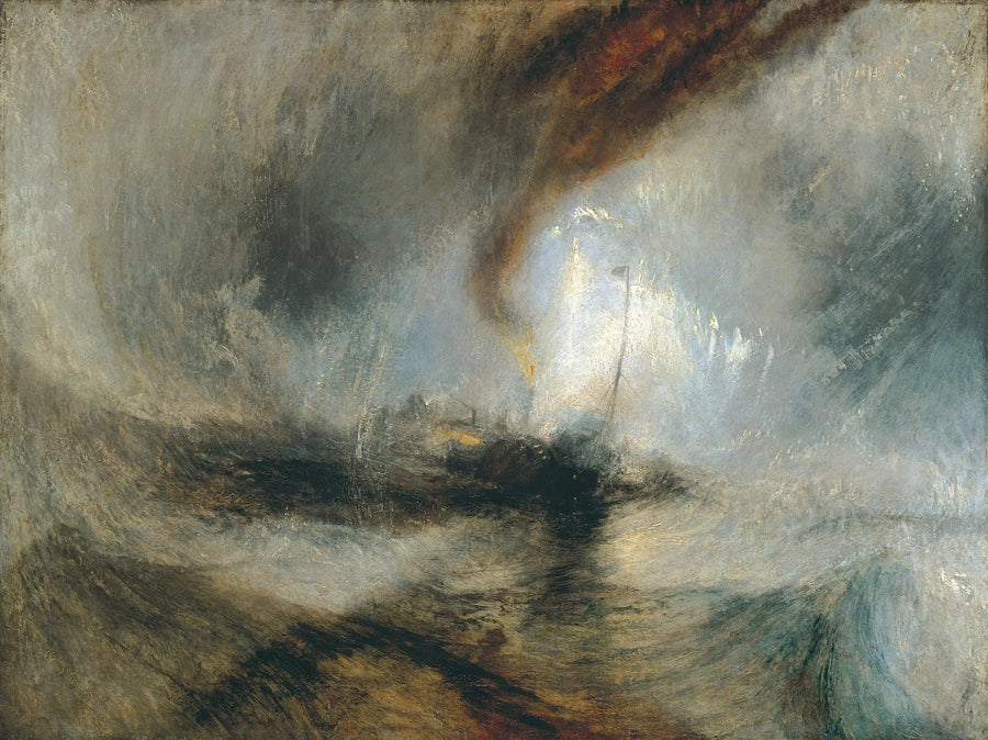 Tormenta de nieve en el mar - J. M. W. Turner