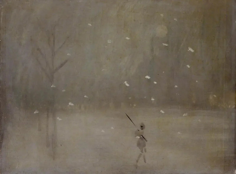 Tormenta de nieve: Nocturno - James Abbott McNeill Whistler