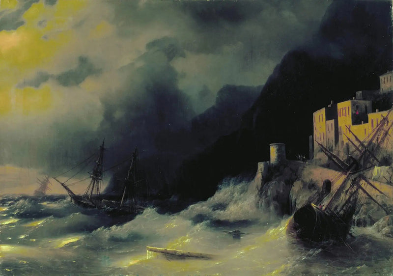 Tormenta en el mar - Ivan Aïvazovski