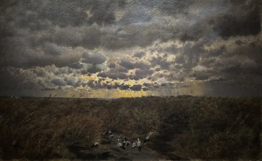 Tormenta que se acerca - Giuseppe De Nittis