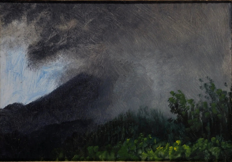 Tormenta que se avecina - Albert Bierstadt