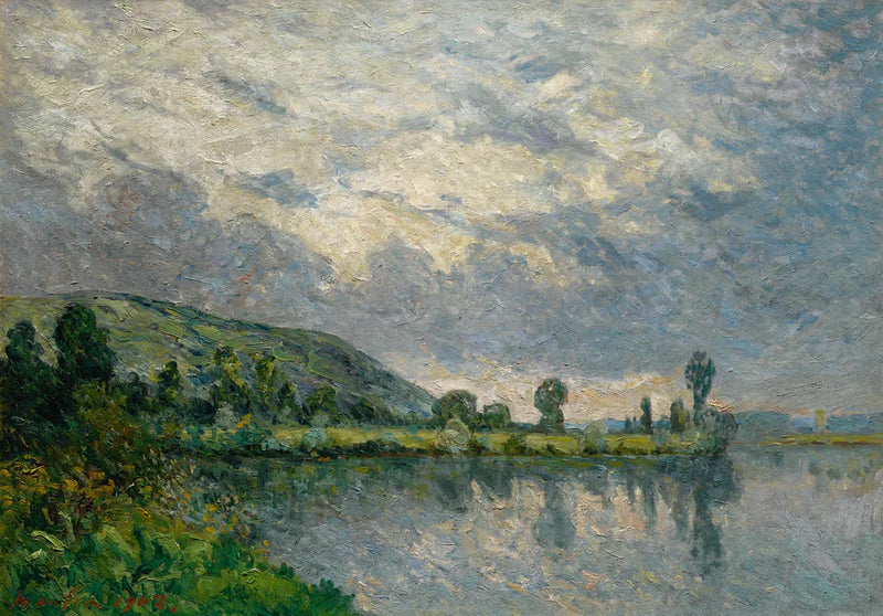 Tiempo de tormenta, Les Andelys, Eure - Maxime Maufra