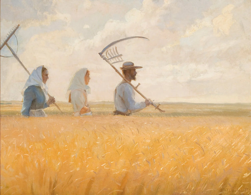 Tiempo de cosecha - Anna Ancher