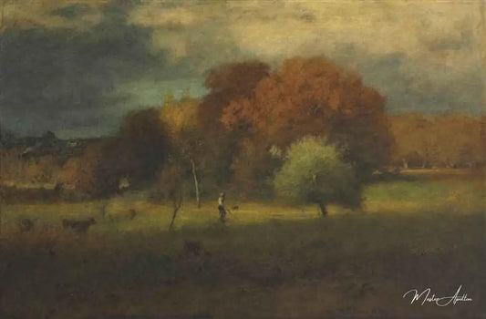 Tenafly, Autumn - George Inness - Reproductions de tableaux et peintures haut de gamme