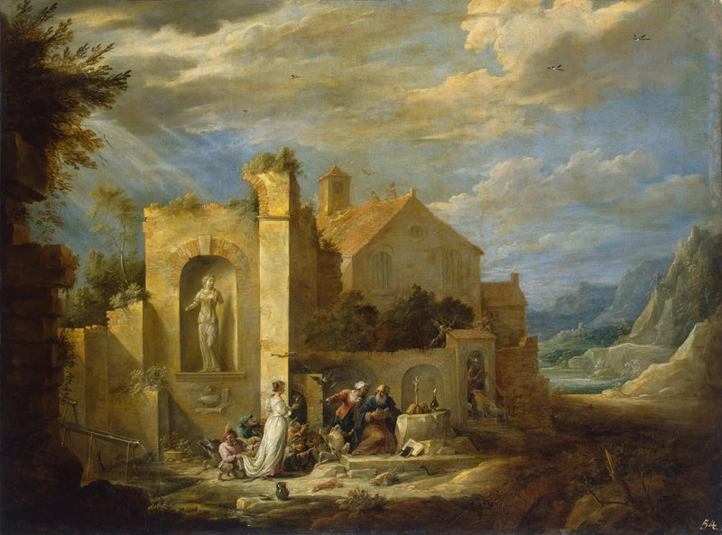 Tentación de san Antonio - David Teniers el Joven