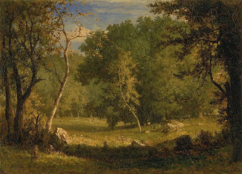 Terreno de los elfos - George Inness