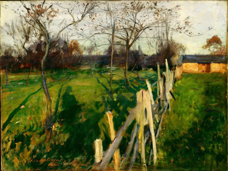 Terrenos de acogida - John Singer Sargent