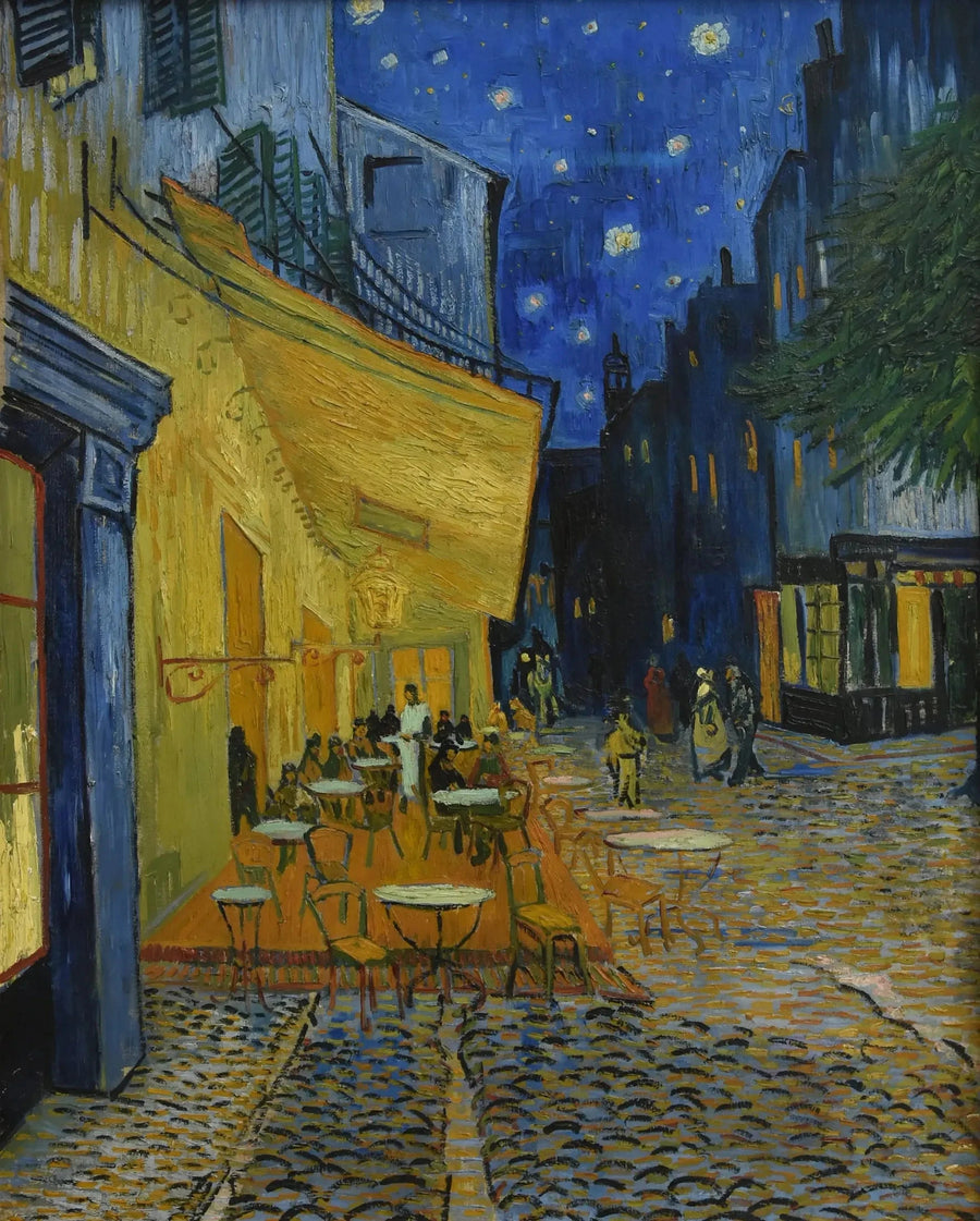 Terraza del café por la noche - Vincent van Gogh