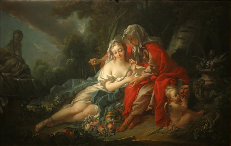 Tierra: Vertumno y Pomona - François Boucher