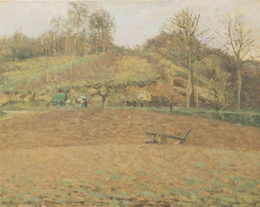 Tierras labradas - Camille Pissarro