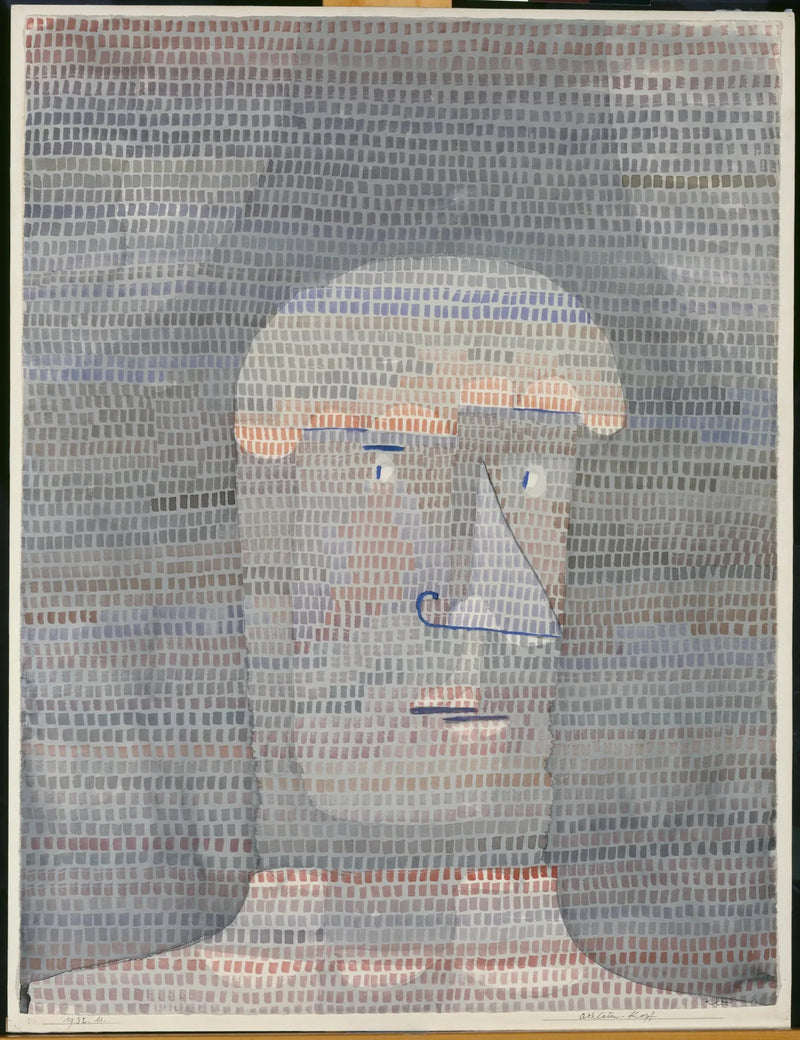 Cabeza de atleta - Paul Klee