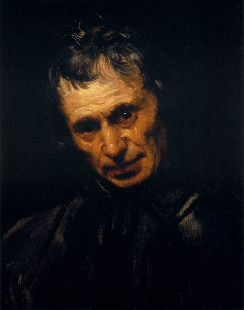 Cabeza de hombre - Annibale Carracci