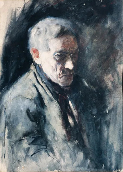 Cabeza de hombre - Jan Toorop