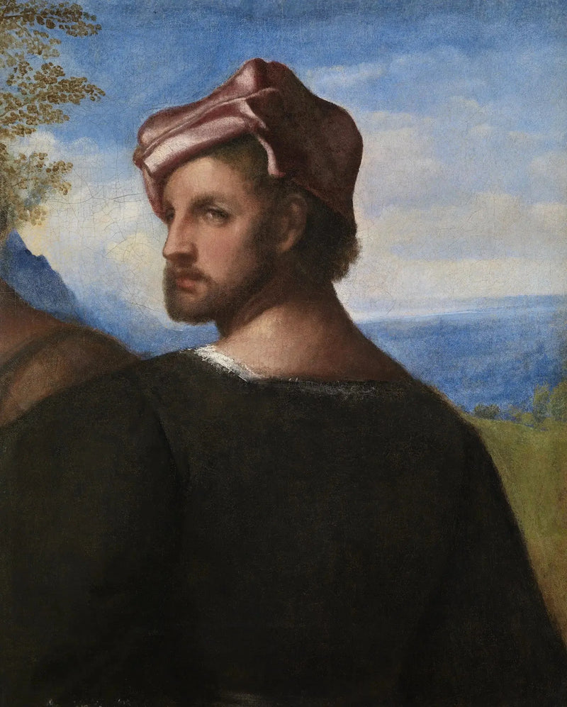 Cabeza de hombre - Titian