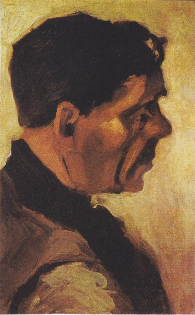 Cabeza de hombre - Vincent van Gogh