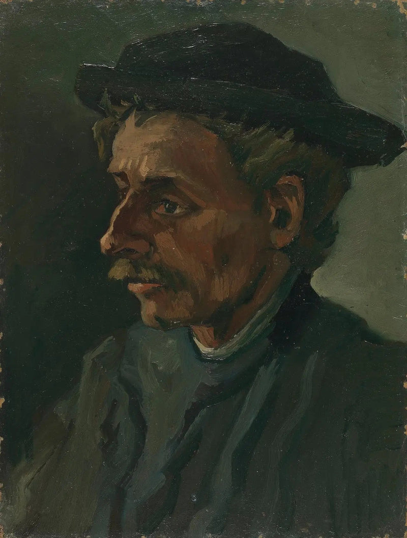 Cabeza de hombre - Vincent van Gogh
