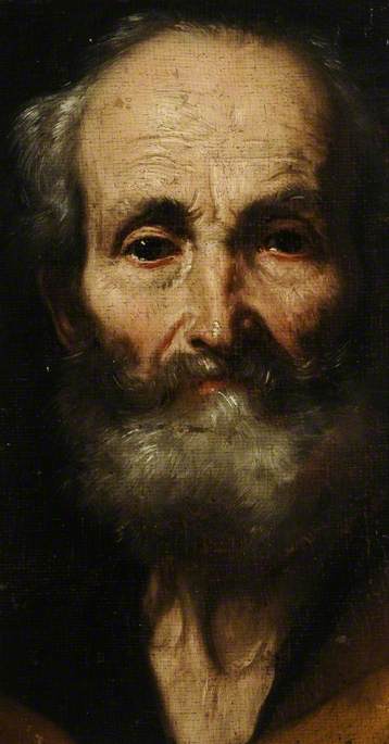 Cabeza de un apóstol - Jusepe de Ribera