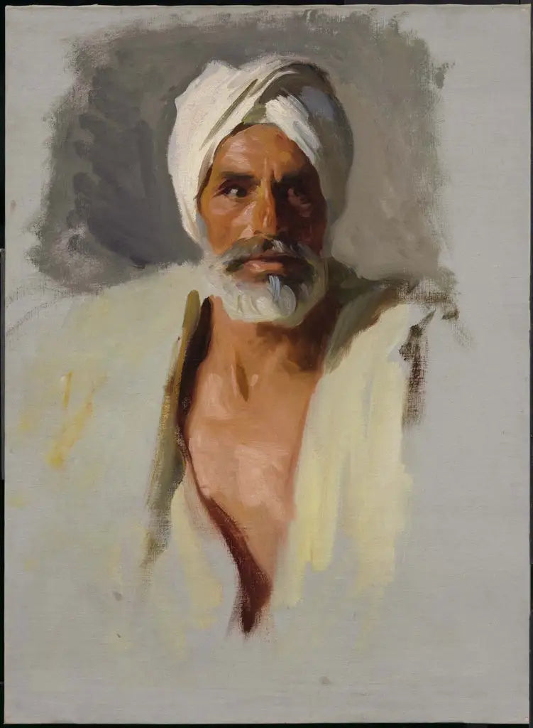 Cabeza de un árabe - John Singer Sargent